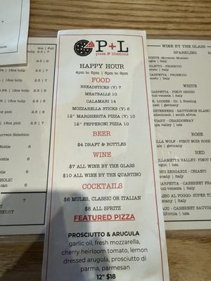 Menu photo 1 Pizza and Libations Bargersville, IN Menu photo 1 Pizza and Libations Bargersville, IN