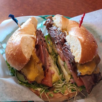 Bagel Street Cafe - BBQ Roast Beef - Bagels Near Me - Walnut Creek, California