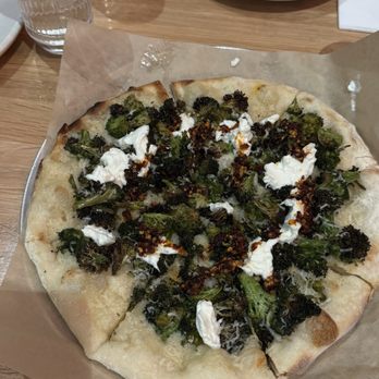 True Food Kitchen - Charred broccoli pizza. - New American Near Me - Las Vegas, Nevada