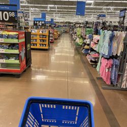 Walmart Supercenter - In side Walmart doing some shopping.