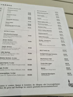 Menu photo 1 Café Restaurant Depot Vienna, 9