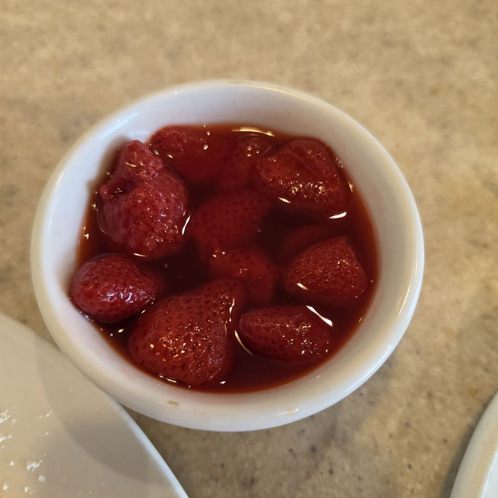 Strawberry compote