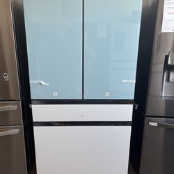 GJ Appliances 4 Less - Samsung Bespoke high-end refrigerator