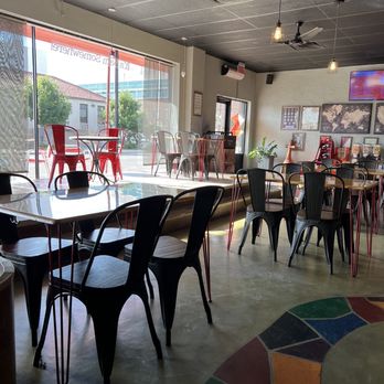 Kith + Kin Roasting - tables and chairs in a restaurant - Coffee & Tea Near Me - Artesia, New Mexico