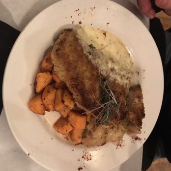 L May Eatery - Pork schnitzel - Cocktail Bars Near Me - Dubuque, Iowa