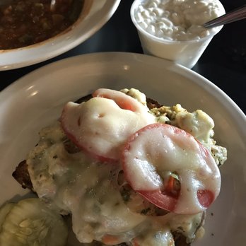 Mike's Place - Warm chicken salad with cottage cheese and soup - American Near Me - Kent, Ohio Mike's Place - Warm chicken salad with cottage cheese and soup - American Near Me - Kent, Ohio