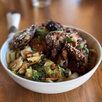 Sunset 89 - BBQ Teriyaki chicken bowl - Asian Fusion Near Me - Page, Arizona