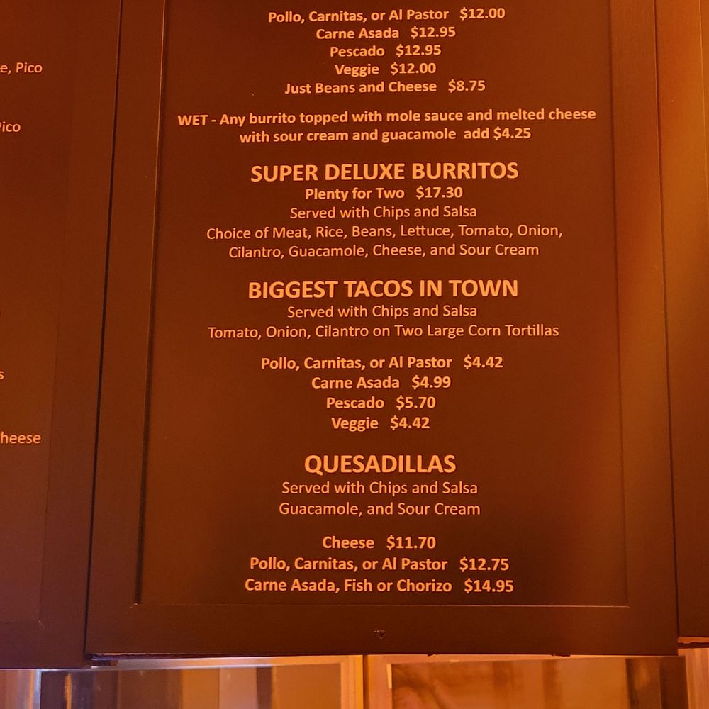 Holy Guacamole - In restaurant prices - Mexican Near Me - Santa Monica, California