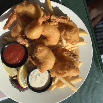 Tognazzini's Dockside - Shrimp and chips - Seafood Near Me - Morro Bay, California Tognazzini's Dockside - Shrimp and chips - Seafood Near Me - Morro Bay, California