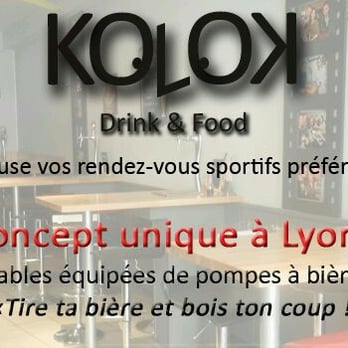 La Kolok - Tire ta bière et bois ton coup ! - Burgers Near Me - Lyon, 69
