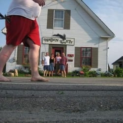Garden Variety - This is the front of the store. We were taking a photo and this kid walked in our picture.