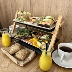 Nikos Cafe - Breakfast for two! (More like three or four)