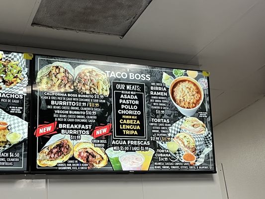 Menu photo 1 The Taco Boss Orange, CA Menu photo 1 The Taco Boss Orange, CA