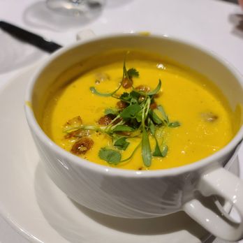 Waters Texas - a bowl of soup on a plate - Seafood Near Me - Fort Worth, Texas Waters Texas - a bowl of soup on a plate - Seafood Near Me - Fort Worth, Texas
