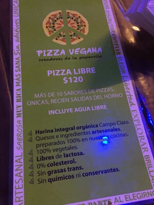 Menu photo 3 Pizza Vegana Buenos Aires, C