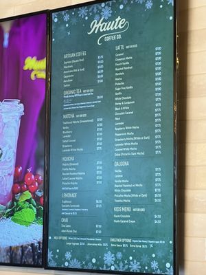 Menu photo 1 Haute Coffee Southwest Ranches, FL
