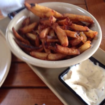 Monkeypod Kitchen - House cut fries with mustard aioli - Hawaiian Near Me - Kapolei, Hawaii Monkeypod Kitchen - House cut fries with mustard aioli - Hawaiian Near Me - Kapolei, Hawaii