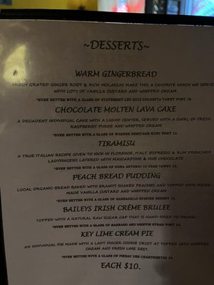 Menu photo 2 Fountain Cafe Port Townsend, WA