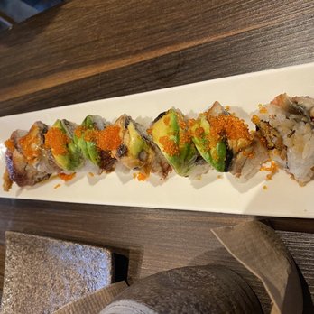 Kigawa Bistro - The Dinosaur roll - Sushi Bars Near Me - San Leandro, California Kigawa Bistro - The Dinosaur roll - Sushi Bars Near Me - San Leandro, California