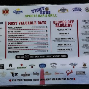 TIGHT ENDS SPORTS BAR & GRILL - 334 Photos & 219 Reviews - Sports Bars