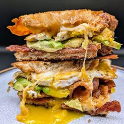 Indulge Artisan Cheesecake - Bodega breakfast sandwich (not my photo; taken by business)