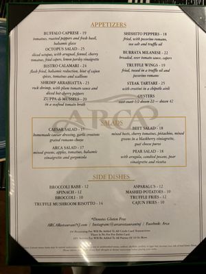 Menu photo 1 Arca Lincoln Park, NJ Menu photo 1 Arca Lincoln Park, NJ