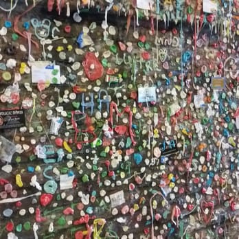 The Gum Wall - Local Flavor Near Me - Seattle, Washington The Gum Wall - Local Flavor Near Me - Seattle, Washington