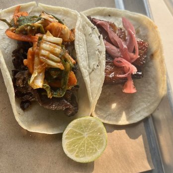 bartaco - sesame ribeye taco; glazed pork belly taco - Tacos Near Me - Washington, DC, District of Columbia