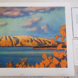 Obeidi's Fine Art Gallery - Across the Inlet by Fred Machetanz