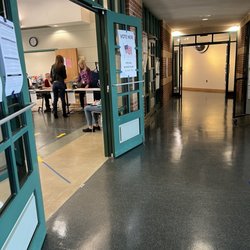 Mason District Government Center - Entrance to vote