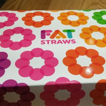 Fat Straws BOBA & Mochi Donuts - Cute packaging - Bubble Tea Near Me - Richardson, Texas