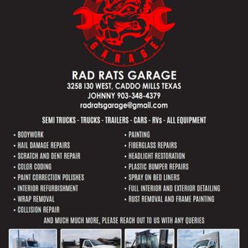 Rad Rats Garage - Body Shops Near Me - Caddo Mills, Texas Rad Rats Garage - Body Shops Near Me - Caddo Mills, Texas