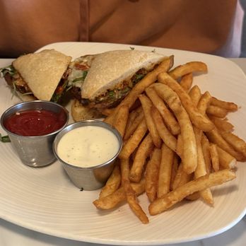 The Waterfront Restaurant & Tavern - Tenderloin sandwich make sure to specify on how much blue cheese you like on your sandwich. Very good - New American Near Me - La Crosse, Wisconsin The Waterfront Restaurant & Tavern - Tenderloin sandwich make sure to specify on how much blue cheese you like on your sandwich. Very good - New American Near Me - La Crosse, Wisconsin