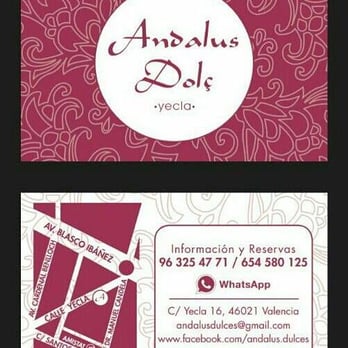 Andalus Dolç - Moroccan Near Me - Valencia, V