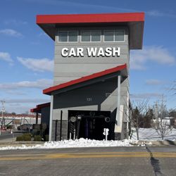 Soapify Car Wash - The end of the tunnel.