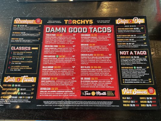 Menu photo 1 Torchy's Tacos Houston, TX Menu photo 1 Torchy's Tacos Houston, TX