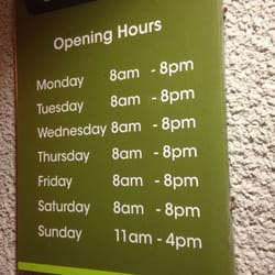 Maclennan's Self Service - Opening hours