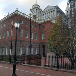 Founders Bridge - Old State House downtown Hartford.