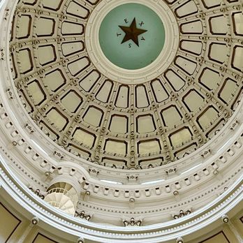 Texas Capitol - The upper dome. - Landmarks & Historical Buildings Near Me - Austin, Texas