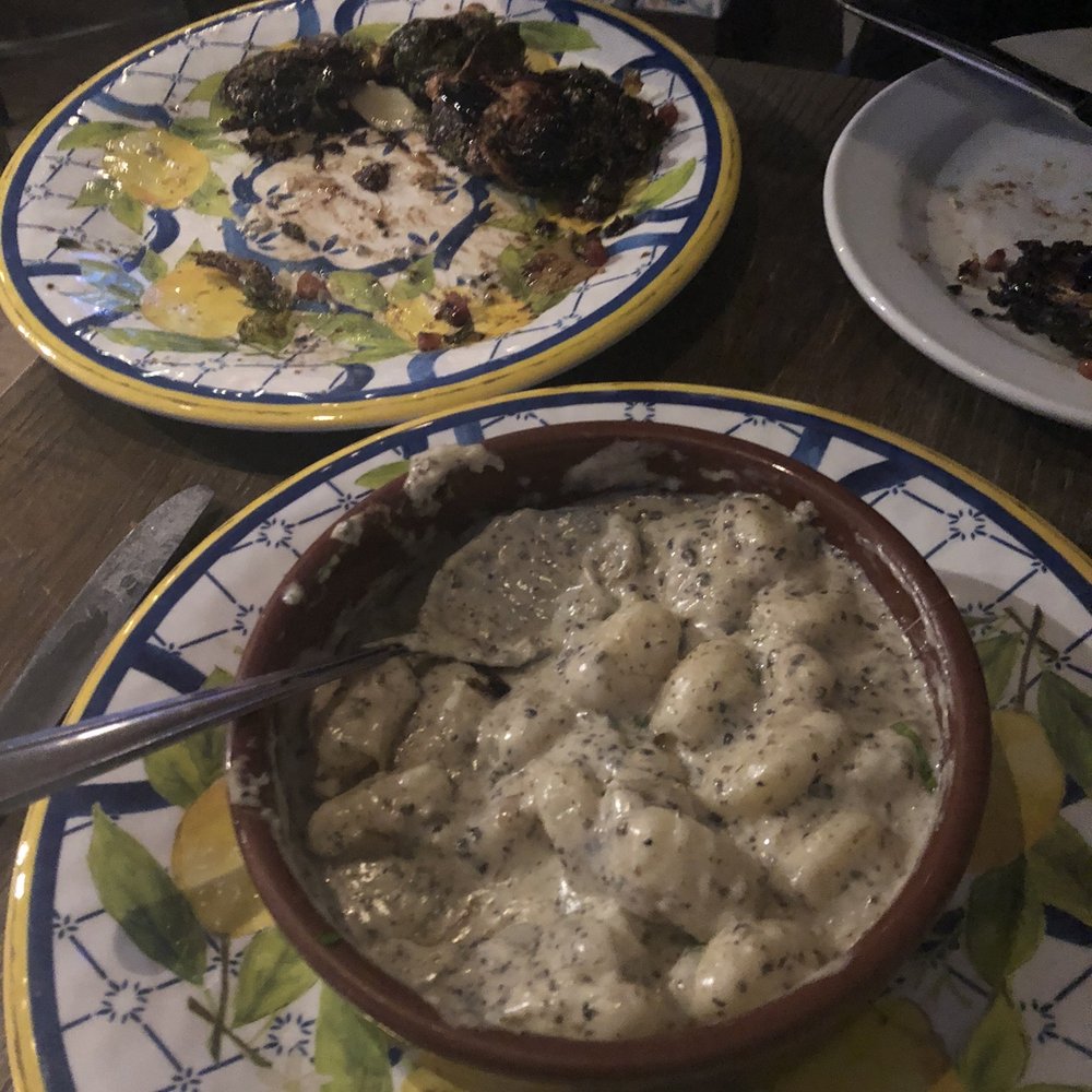 Locanda Ravello - Brussels Sprouts and Truffle Gnocchi - Italian Near Me - Danville, California Locanda Ravello - Brussels Sprouts and Truffle Gnocchi - Italian Near Me - Danville, California