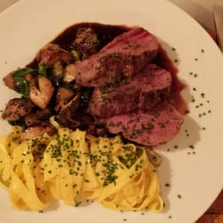 Tristan - Kalb, Steinpilze, Portweinsauce