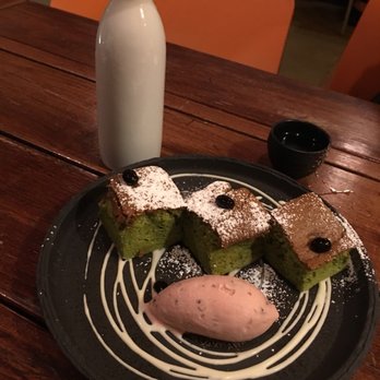 Kata Robata - Green tea cheesecake! - Sushi Bars Near Me - Houston, Texas