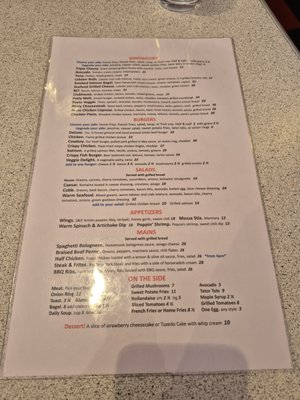 Menu photo 2 Sunshine Diner Vancouver, BC