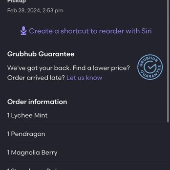 Joah Boba - do not order with grubhub!!! they will forget your order - Bubble Tea Near Me - Henderson, Nevada