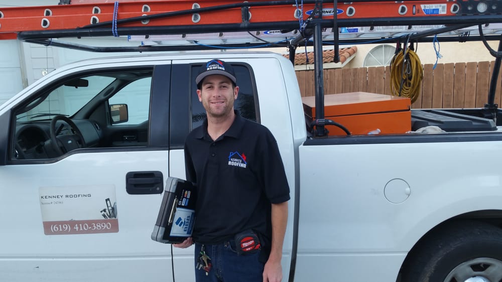 Slide of Kenney Roofing