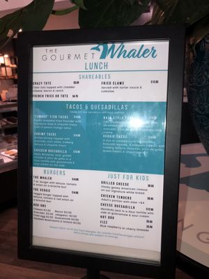 Menu photo 1 Gourmet Whaler Cold Spring Harbor, NY Menu photo 1 Gourmet Whaler Cold Spring Harbor, NY