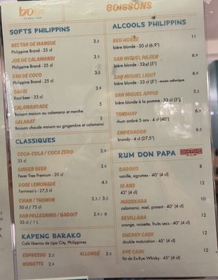 Menu photo 3 BOBI - Filipino Food Paris, 01 Menu photo 3 BOBI - Filipino Food Paris, 01