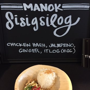 Savor Filipino - Manok Sisigsilog (by Chef Chel Gilla) - Chicken Hash with Jalapeno and Ginger Aromatics Topped With an Itlog (egg) - Festivals Near Me - Oakland, California Savor Filipino - Manok Sisigsilog (by Chef Chel Gilla) - Chicken Hash with Jalapeno and Ginger Aromatics Topped With an Itlog (egg) - Festivals Near Me - Oakland, California