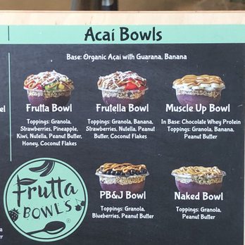 Frutta Bowls - Juice Bars & Smoothies Near Me - Marlton, New Jersey