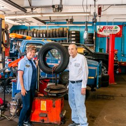 Closs Tire & Auto - Jim Closs and daughter Sue Dickson